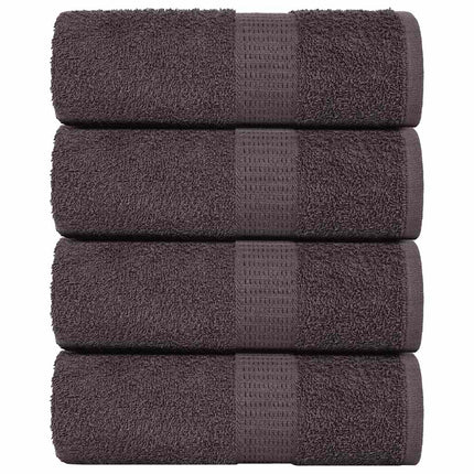 Tvättlappar FROGN 4 st antracit 15x21 cm 360 gsm