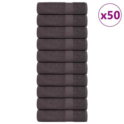 Handdukar FROGN 50 st antracit 50x100 cm 360 gsm