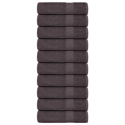 Badlakan FROGN 10 st antracit 100x150 cm 360 gsm