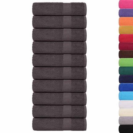 Badlakan FROGN 10 st antracit 100x150 cm 360 gsm