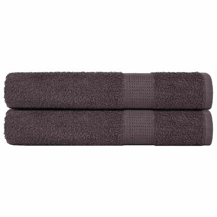 Bastuhanddukar FROGN 2 st antracit 80x200 cm 360 gsm