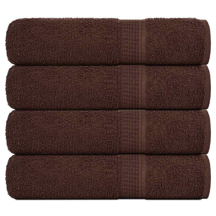 Badlakan FROGN 4 st brun 100x150 cm 360 gsm