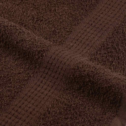 Bastuhanddukar FROGN 4 st brun 80x200 cm 360 gsm