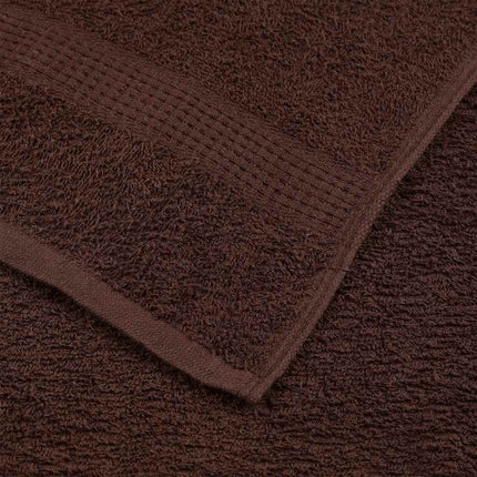 Handdukar FROGN 2 st brun 100x200 cm 360 gsm