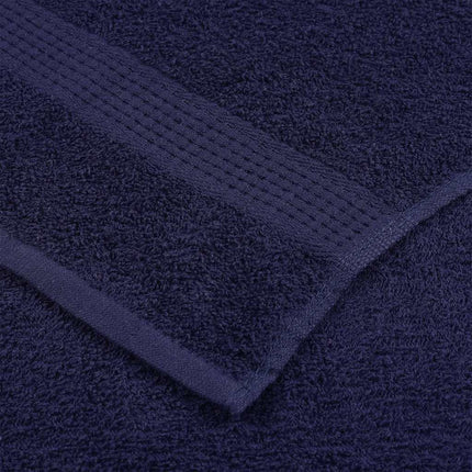 Tvätthanddukar FROGN 10 st marinblå 30x30 cm 360 gsm