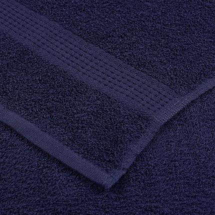 Handdukar FROGN 2 st marinblå 50x100 cm 360 gsm