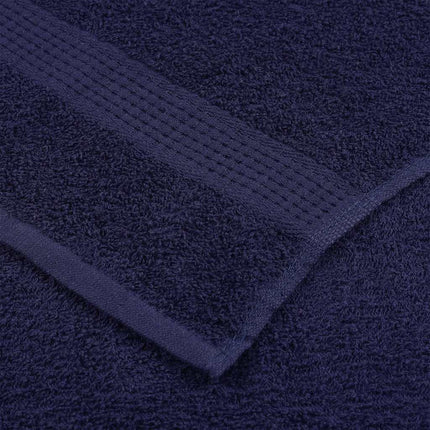 Badlakan FROGN 2 st marinblå 100x150 cm 360 gsm