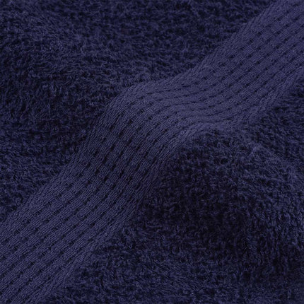 Handdukar FROGN 10 st marinblå 100x200 cm 360 gsm