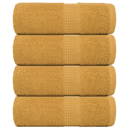 Gästhanddukar FROGN 4 st guld 30x50 cm 360 gsm