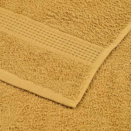 Badlakan FROGN 10 st guld 100x150 cm 360 gsm