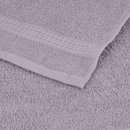 Bastuhanddukar FROGN 4 st grå 80x200 cm 360 gsm