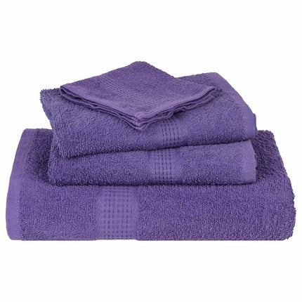 Handdukar FROGN 2 st lila 50x100 cm 360 gsm