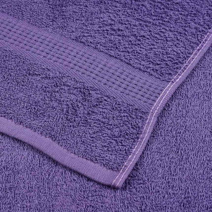 Duschhanddukar FROGN 10 st lila 70x140 cm 360 gsm