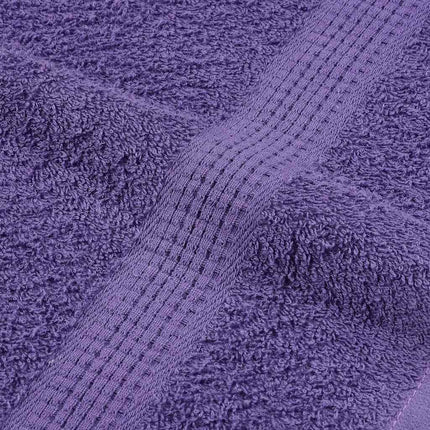 Bastuhanddukar FROGN 4 st lila 80x200 cm 360 gsm