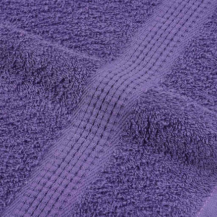 Handdukar FROGN 10 st lila 100x200 cm 360 gsm