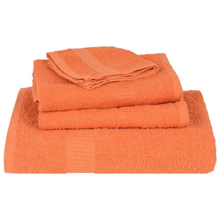 Bastuhanddukar FROGN 2 st orange 80x200 cm 360 gsm