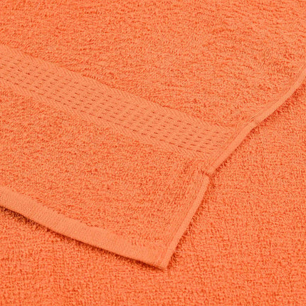 Bastuhanddukar FROGN 4 st orange 80x200 cm 360 gsm