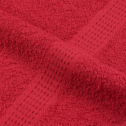 Handdukar FROGN 2 st röd 50x100 cm 360 gsm
