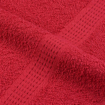 Handdukar FROGN 2 st röd 100x200 cm 360 gsm