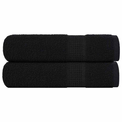 Badlakan FROGN 2 st svart 100x150 cm 360 gsm
