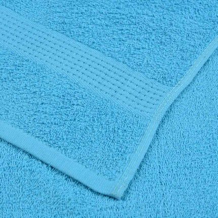 Duschhanddukar FROGN 10 st turkos 70x140 cm 360 gsm