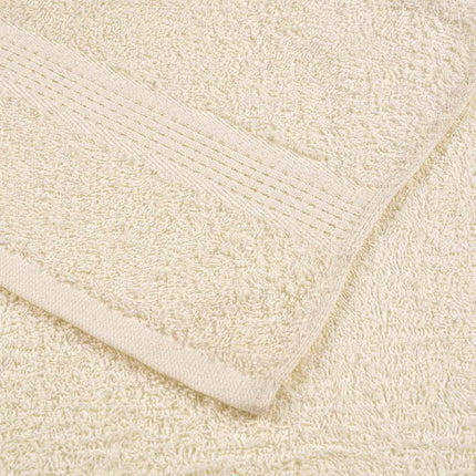 Tvätthanddukar FROGN 2 st gräddvit 30x30 cm 360 gsm