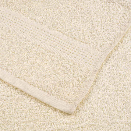 Handdukar FROGN 2 st gräddvit 50x100 cm 360 gsm