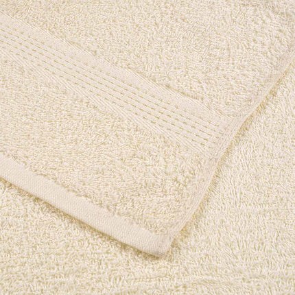 Handdukar FROGN 2 st gräddvit 100x200 cm 360 gsm