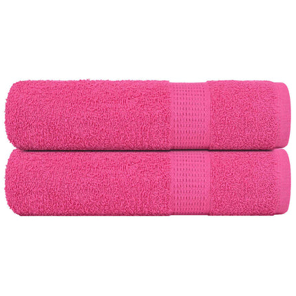 Handdukar FROGN 2 st rosa 50x100 cm 360 gsm