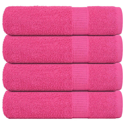 Handdukar FROGN 4 st rosa 50x100 cm 360 gsm