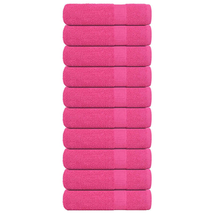Duschhanddukar FROGN 10 st rosa 70x140 cm 360 gsm