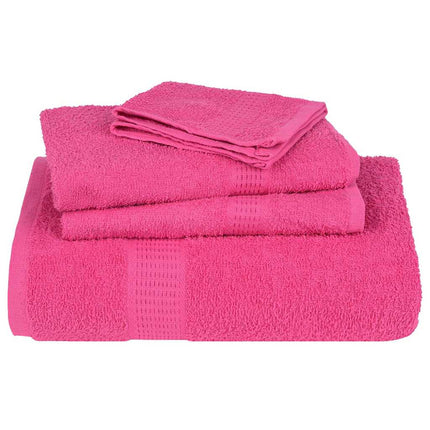 Duschhanddukar FROGN 10 st rosa 70x140 cm 360 gsm