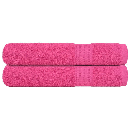 Handdukar FROGN 2 st rosa 100x200 cm 360 gsm