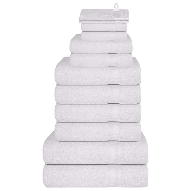 12-delat handduksset FROGN vit 360 gsm