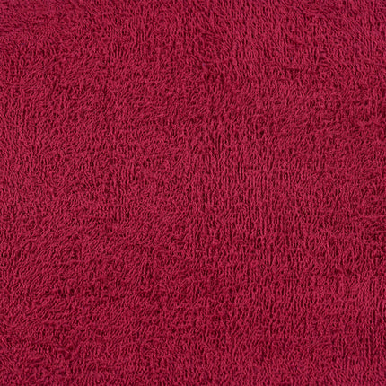 12-delat handduksset FROGN vinröd 360 gsm