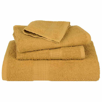 12-delat handduksset FROGN guld 360 gsm