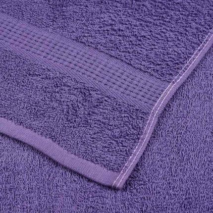 12-delat handduksset FROGN lila 360 gsm
