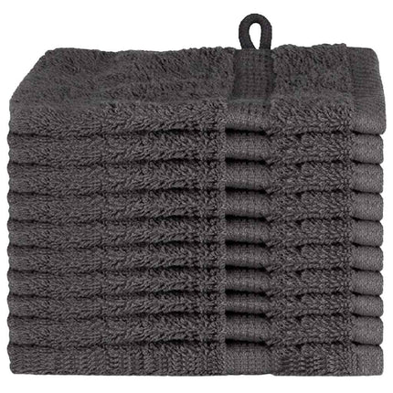 Gästhandduk SOLUND 10 pcs Antracit 15 x 21 cm 550 gsm