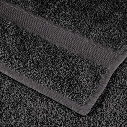 Premium handdukar SOLUND 50 st antracit 50x100cm 600gsm