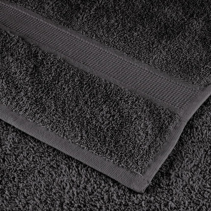 Premium handdukar SOLUND 10 st antracit 100x200cm 600gsm