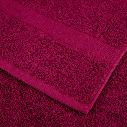 Premium gästhanddukar SOLUND 2 st vinröd 30x50cm 600gsm