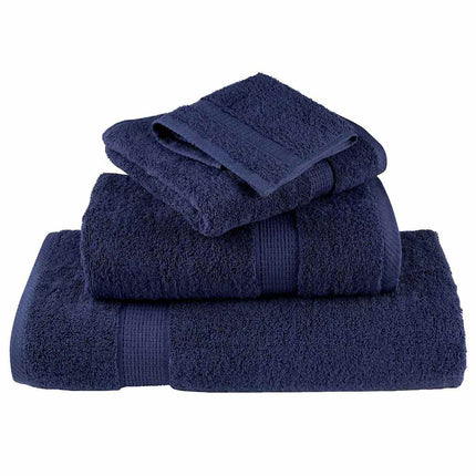 Gästhandduk SOLUND 2 pcs Mörkblå 15 x 21 cm 550 gsm