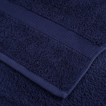 Premium Tvätthanddukar SOLUND 10 st marinblå 30x30cm 600gsm
