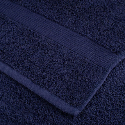 Premium badhanddukar SOLUND 2st marinblå 70x140cm 600gsm