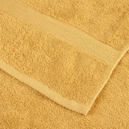 Premium gästhanddukar SOLUND 4 st guld 30x50cm 600gsm