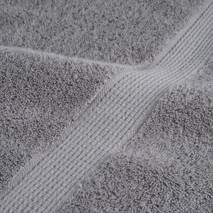 Premium handdukar SOLUND 10 st grå 100x200cm 600gsm