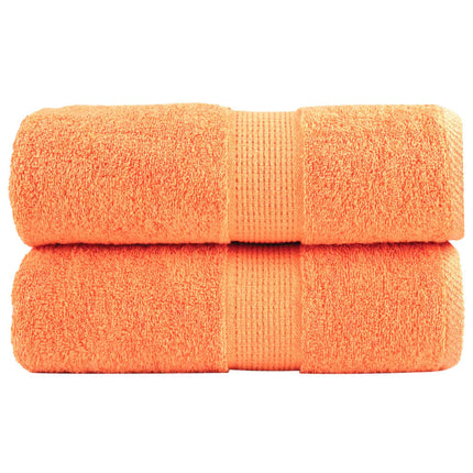 Premium Tvätthanddukar SOLUND 2 st Orange 30x30 cm 600 gsm