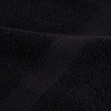 Gästhandduk SOLUND 10 pcs Svart 15 x 21 cm 550 gsm