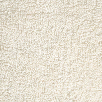 Premium Tvätthanddukar SOLUND 10 st Cremefärgade 30x30 cm 600 gsm
