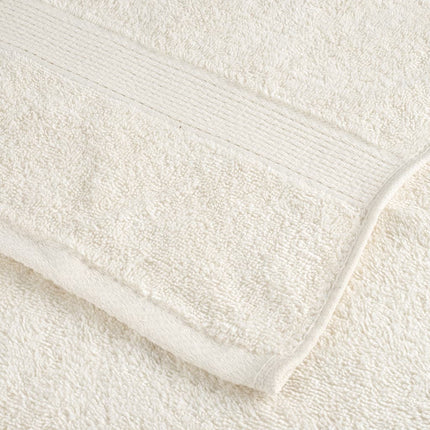 Premium handdukar SOLUND 10 st gräddvit 100x200 cm 600 gsm